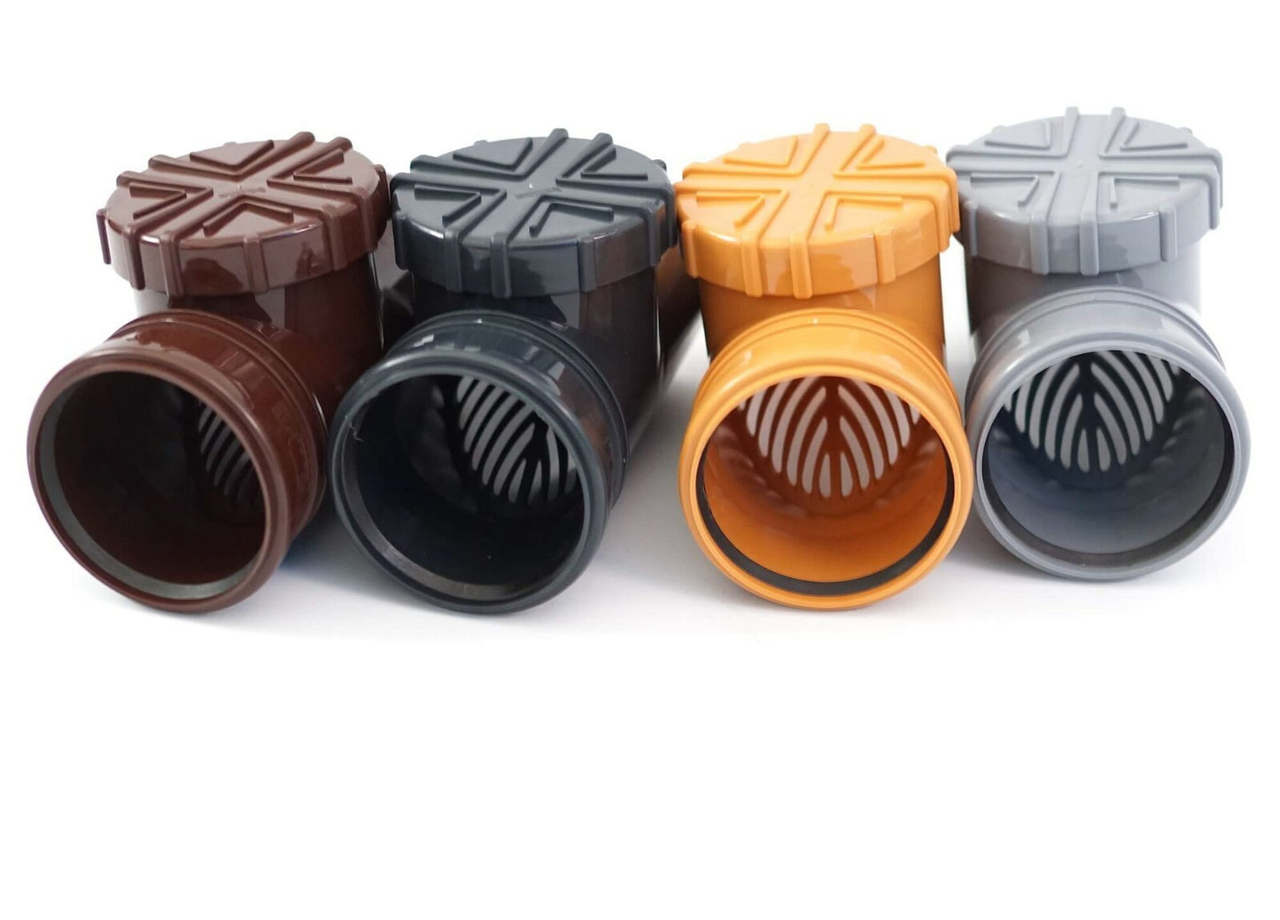 Regenrohr Reduzierstück Fallrohrfilter DN100 63-110mm Laubschutz Komplett-Set