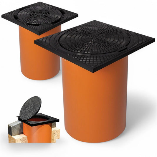 Teleskop Schachtabdeckung DN 315