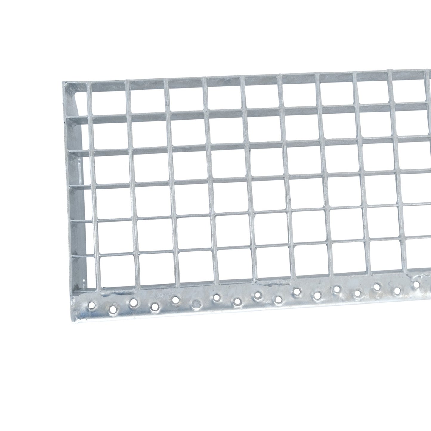 Metallstufe 240mm Verzinkt Gitterroststufen Treppenstufe 600/700/800/900/1000 mm