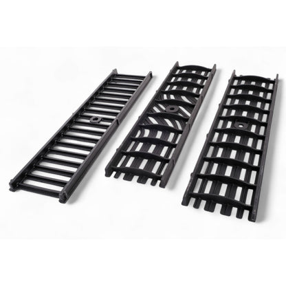 Gusseisen Rost B‑125 12,5 t Tragkraft schwarz