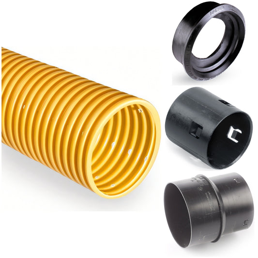 PVC Drainagerohr perforiert DN50