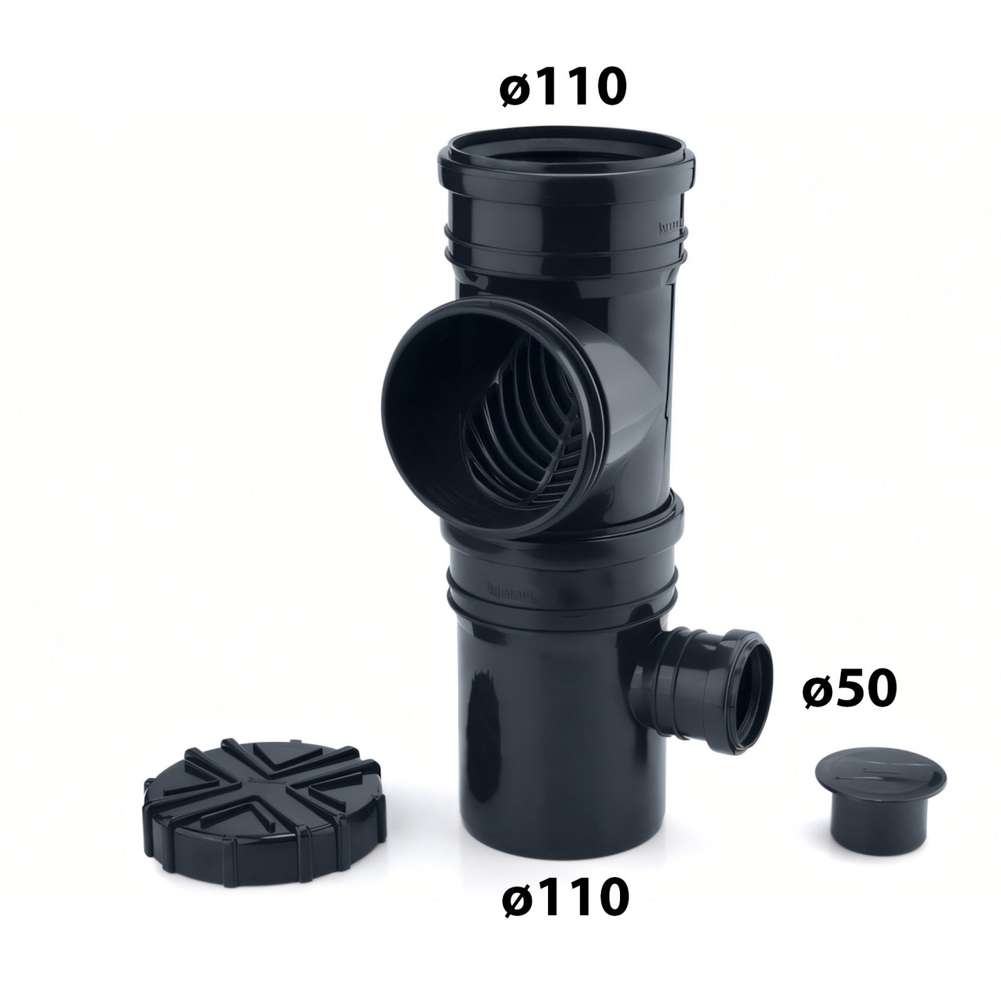 Dichter Regenwassersammler für Fallrohr | für Regenwassertank - 4 Farben