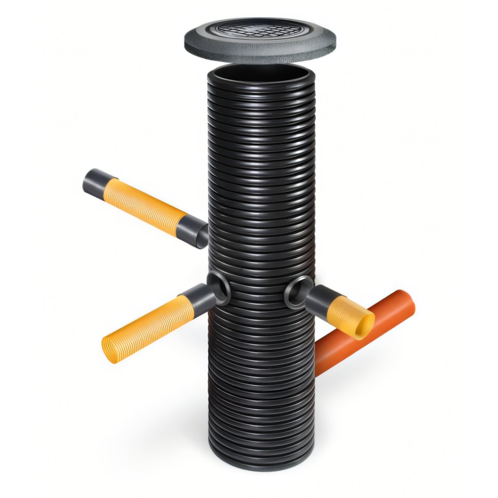 Drainage Rohrsystem Installation