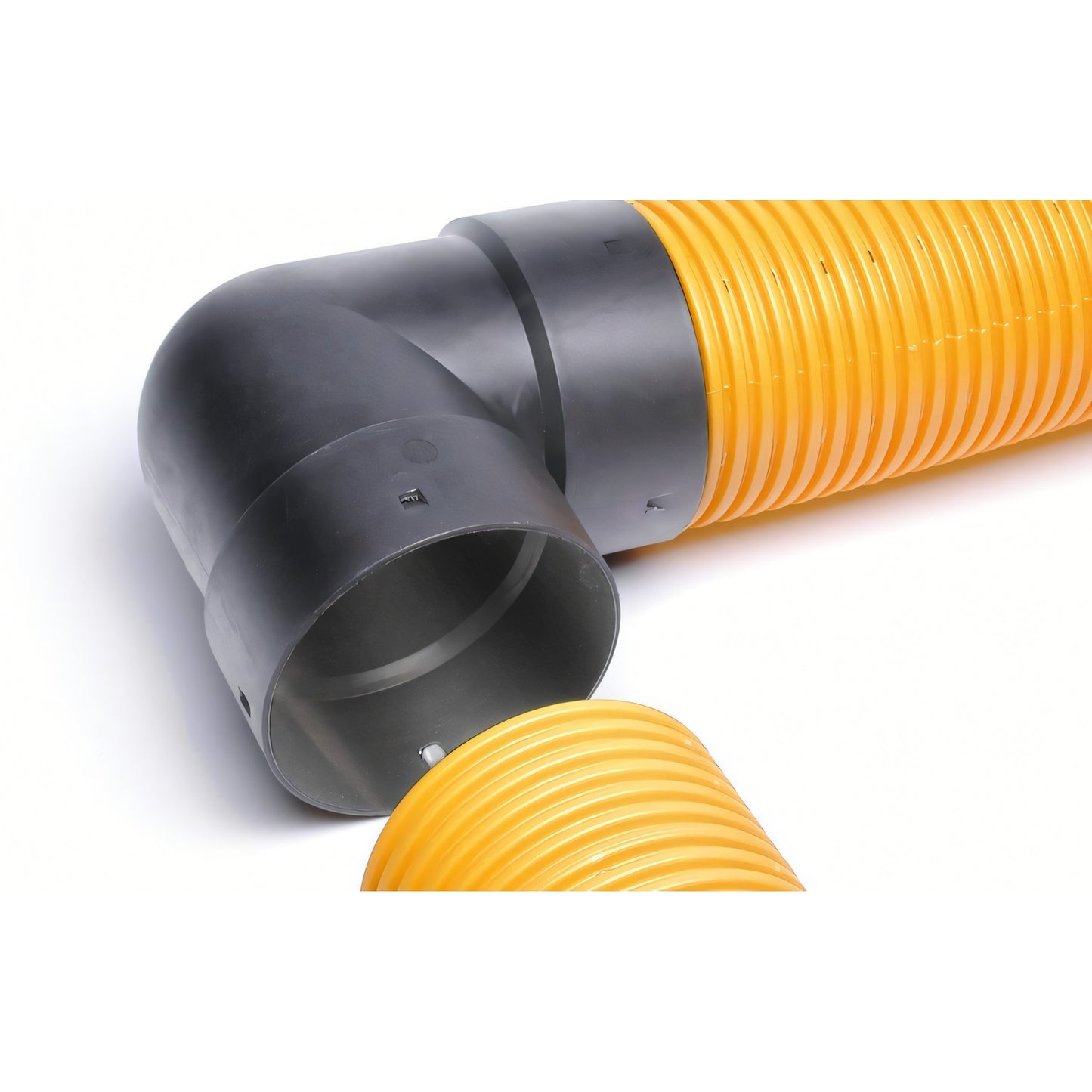 PVC Drainagerohr mit T-Stück