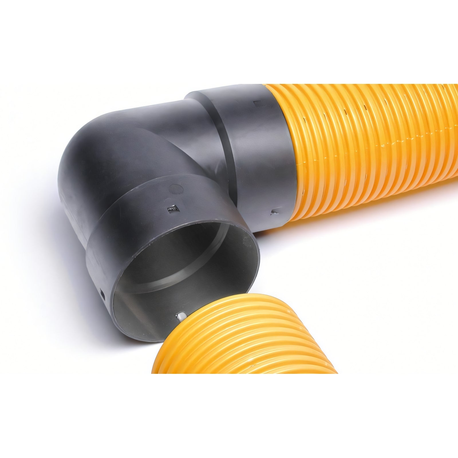 PVC Drainagerohr mit T-Stück